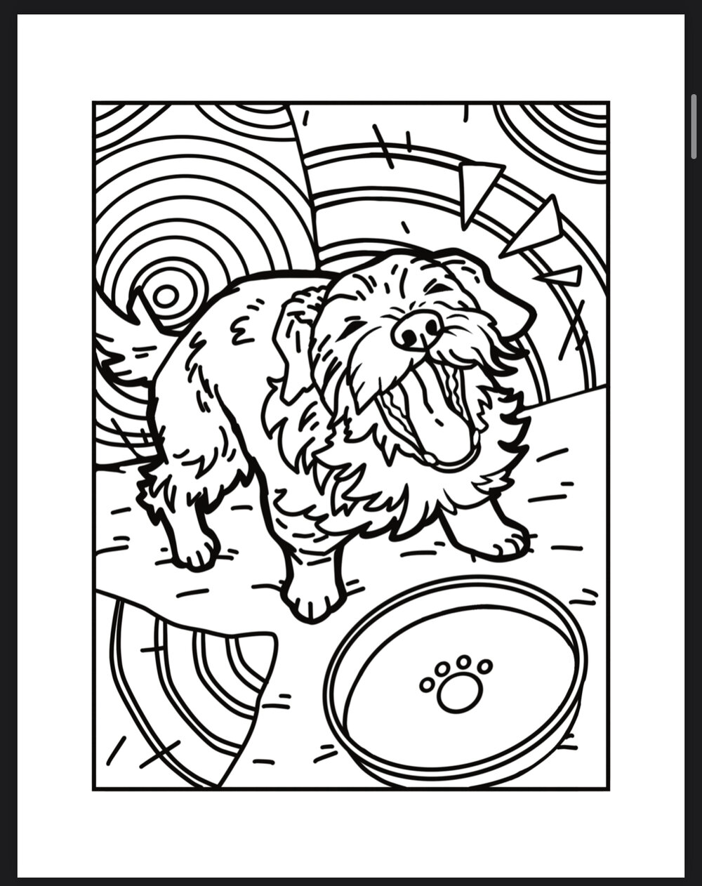 The Private School Pups Dog Body Language Education and Coloring Book - Image 4